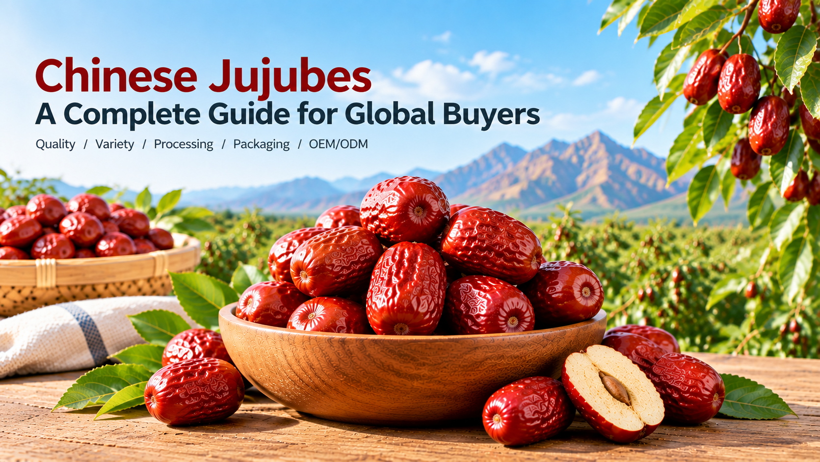 Chinese Jujubes: A Complete Guide for Global Buyers