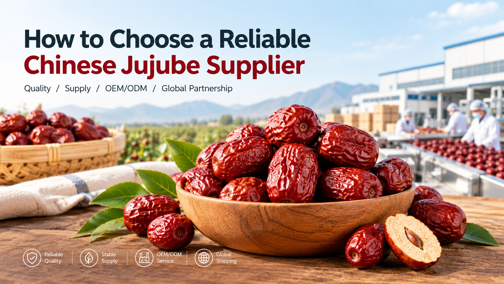 How to Choose a Reliable Chinese Jujube Supplier