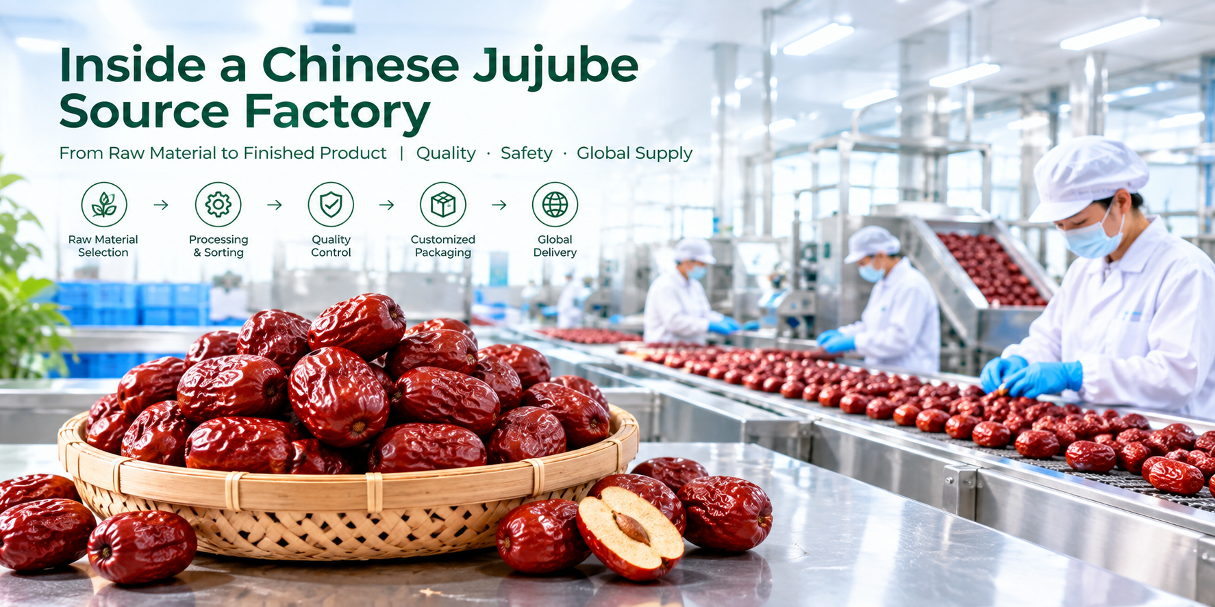 Inside a Chinese Jujube Source Factory