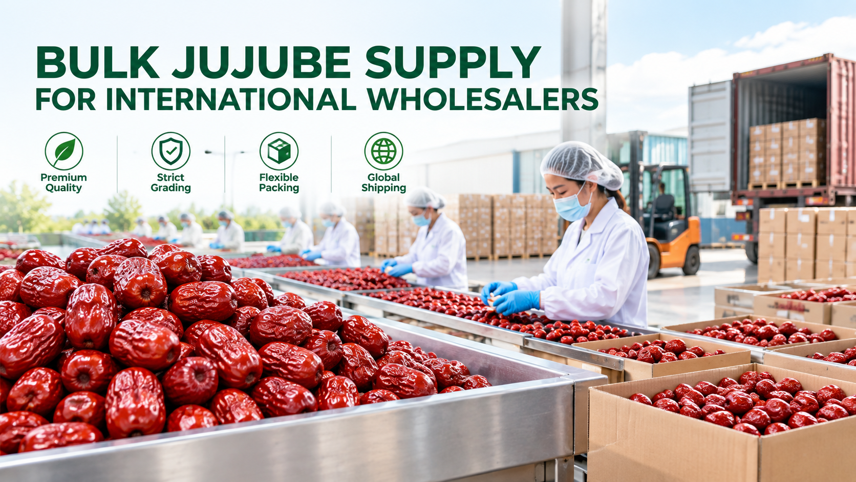 Bulk Jujube Supply for International Wholesalers